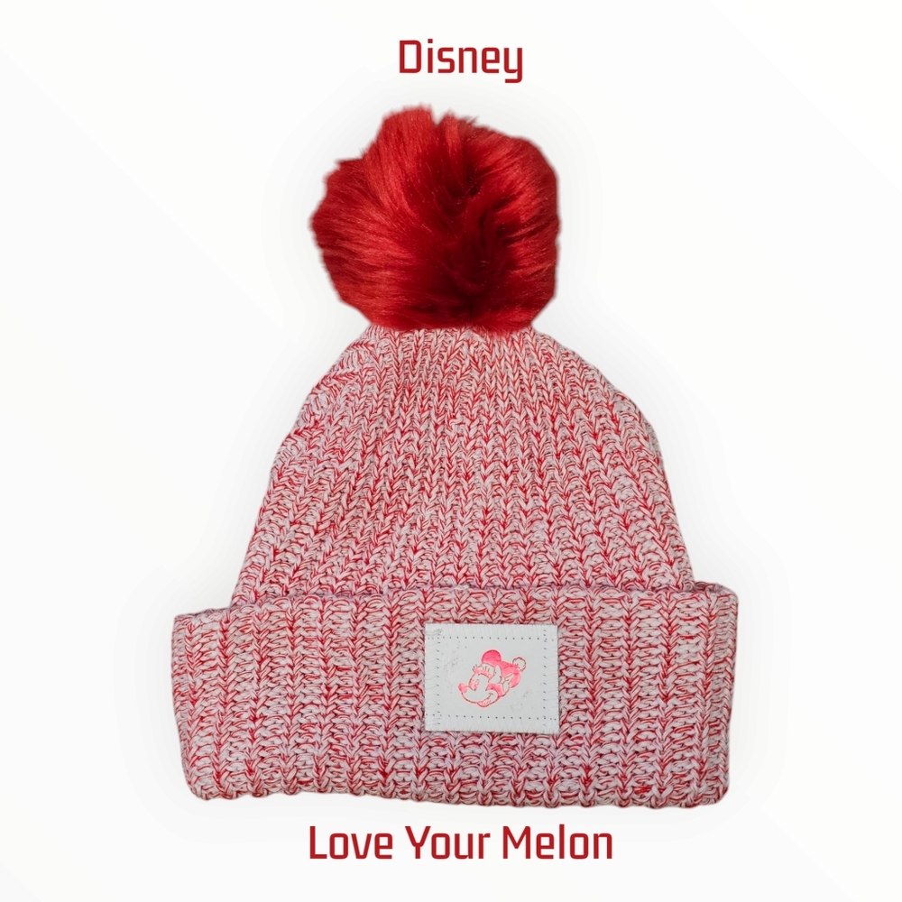Disney x Love Your Melon Rare Red Knit Beanie